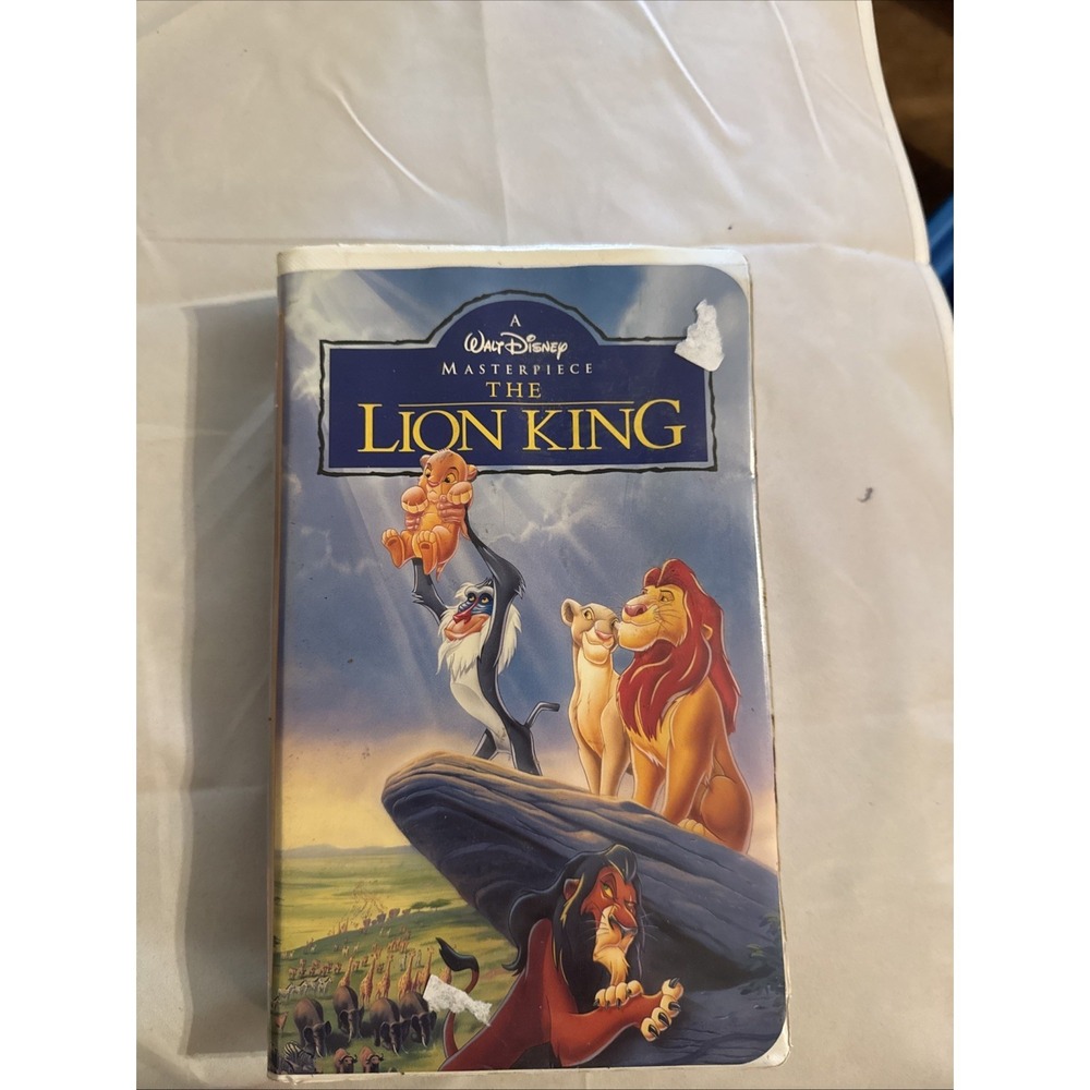 The Lion King Walt Disney VHS Masterpiece Collection